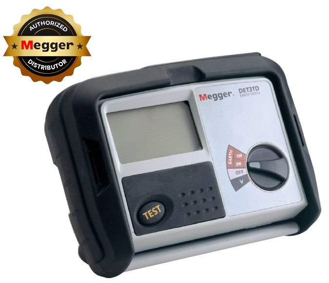 Megger Earth Tester DET3TD Earth Tester with Calibration check box