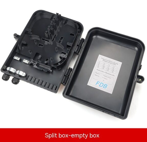 16 CORE FIBER DISTRIBUTION BOX ABS WALL MOUNT FTTH FIBER DISTRIBUTION BOX / FIBER SPLITTER BOX FDB501
