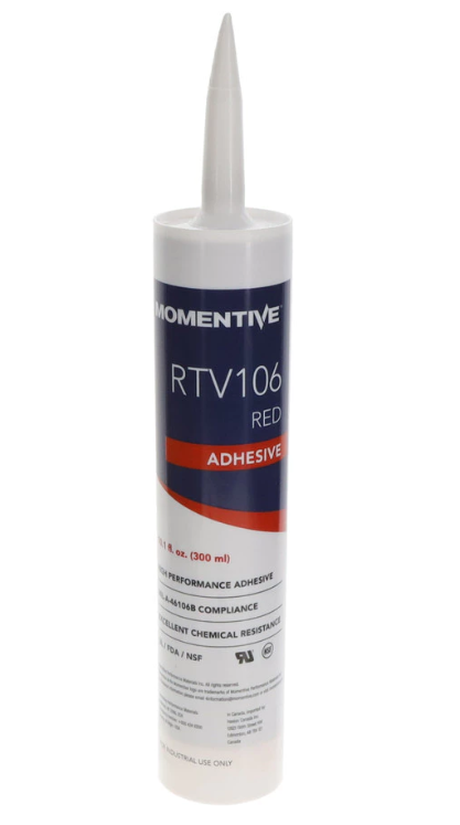 *Momentive RTV106 Red FDA Food Grade Silicone Adhesive
