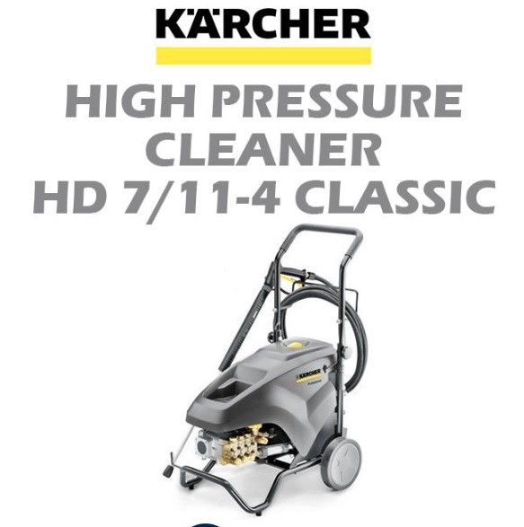 KARCHER HIGH PRESSURE CLEANER HD 7/11-4 CLASSIC