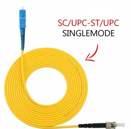 PATCH CORD 3.0 SC/UPC-ST/UPC YELLOW ( 2M ,3M ,5M ,10M ,15M,20M ) PC401
