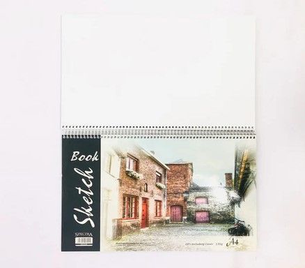 A4 135GSM SKETCH BOOK 18'S