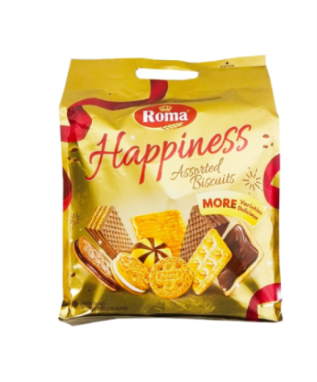 ROMA HAPPINESS ASST. BISCUITS 900G