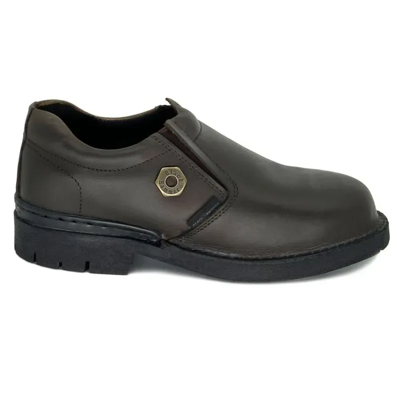 Black Hammer Low-cut Slip Ons - Brown (UK 5-10)