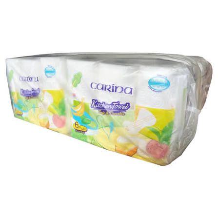 CARINA KITCHEN TOWEL 55'SX6/PACK