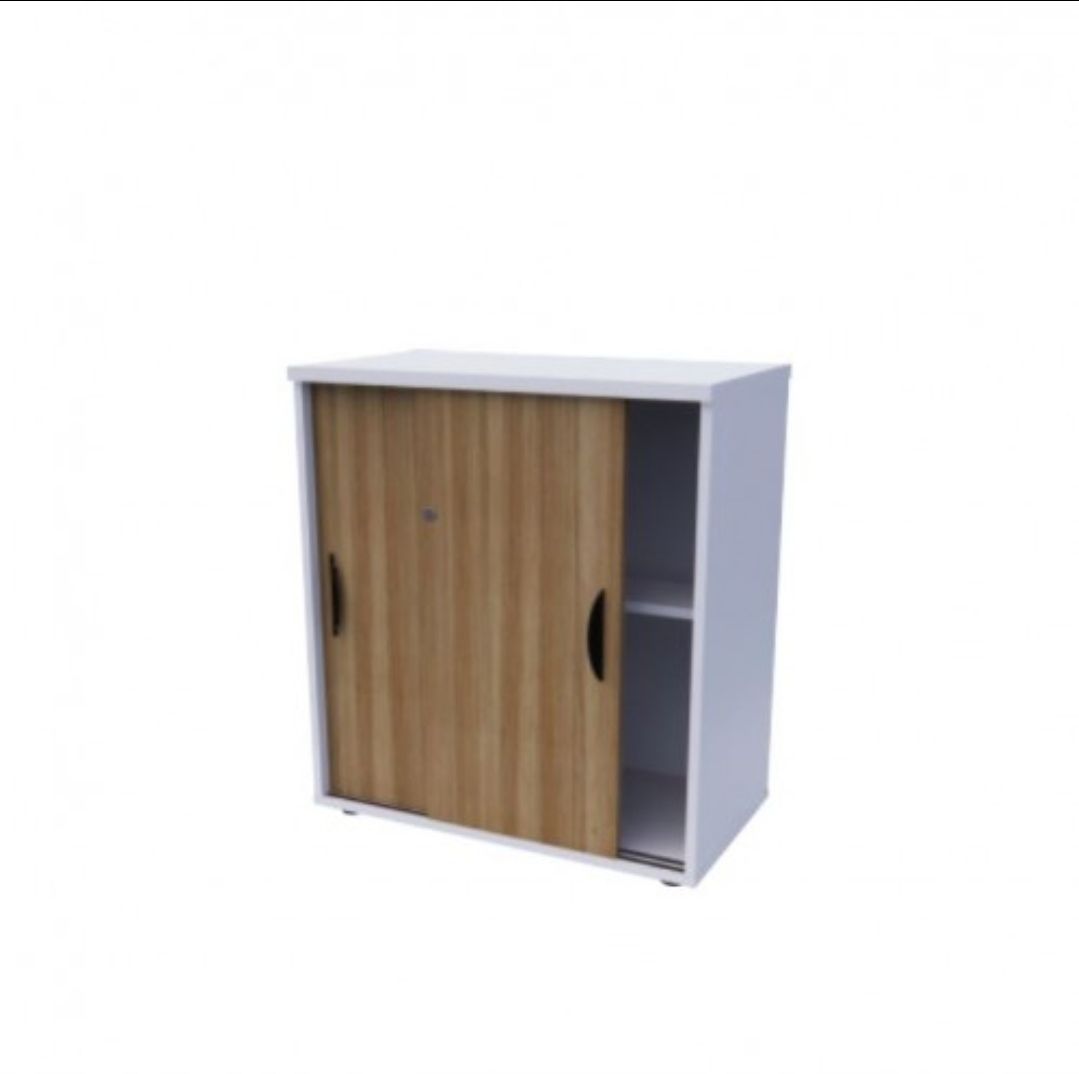Mof Miscellaneous Model Of-Vd-Sl-802 Low Sliding Door Cabinet Size 800L x 410W x 836H (MM) Colour Hampshire Dark Grey