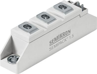 SEMIKRON *SEMIKRON THYRISTOR MODULE, 60A, 1600V - SKKH57/16E