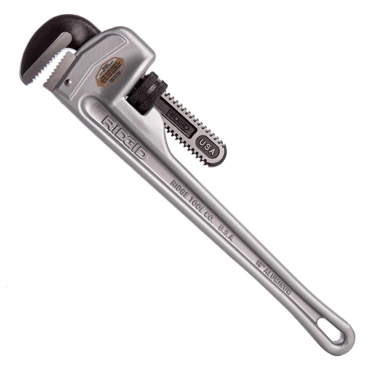 *Ridgid 31100 Aluminum Straight Pipe Wrench 18''