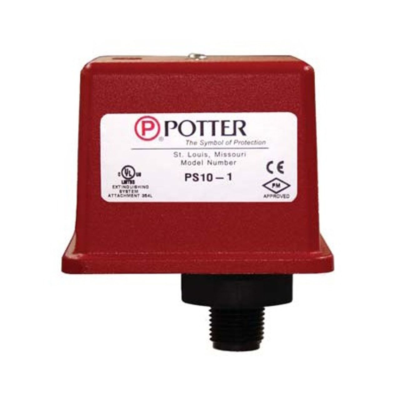 Potter PS10-1A Pressure Switch With One Set SPDT Contacts (Replacement Model for PS10-1)