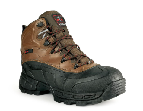 Black Hammer Mid-cut Lace Up - Brown (EU 45-46)