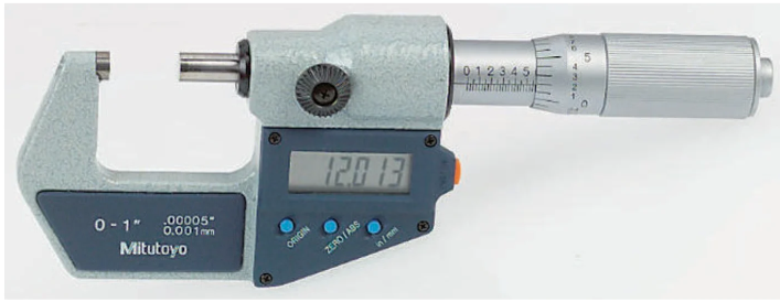 Mitutoyo 293-334 Digital External Micrometer 0-25mm