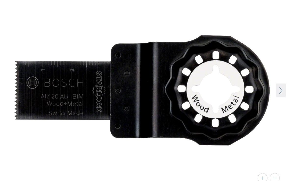 BOSCH BIM PLUNGE CUT SAW BLADE AIZ 20 AB MULTI MATERIAL (2608661640)