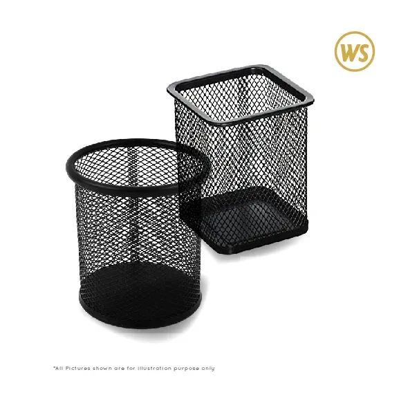 JS-804 SQ METAL PEN HOLDER