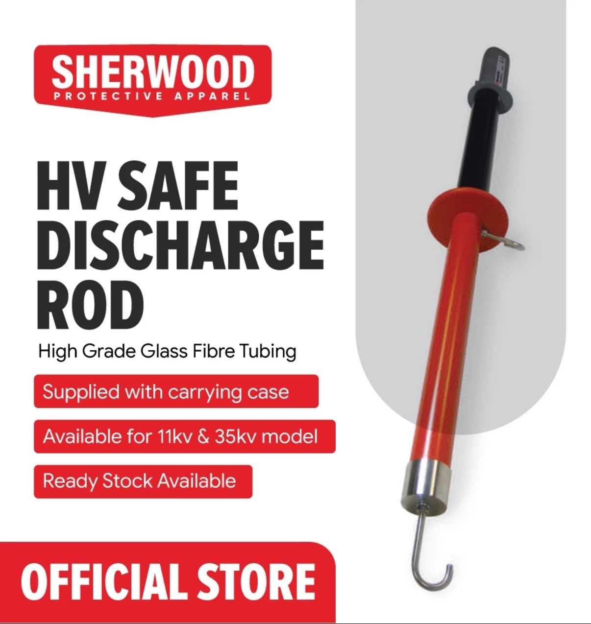 SEAWARD Safe Discharge Rod Chargeman Safety Tools