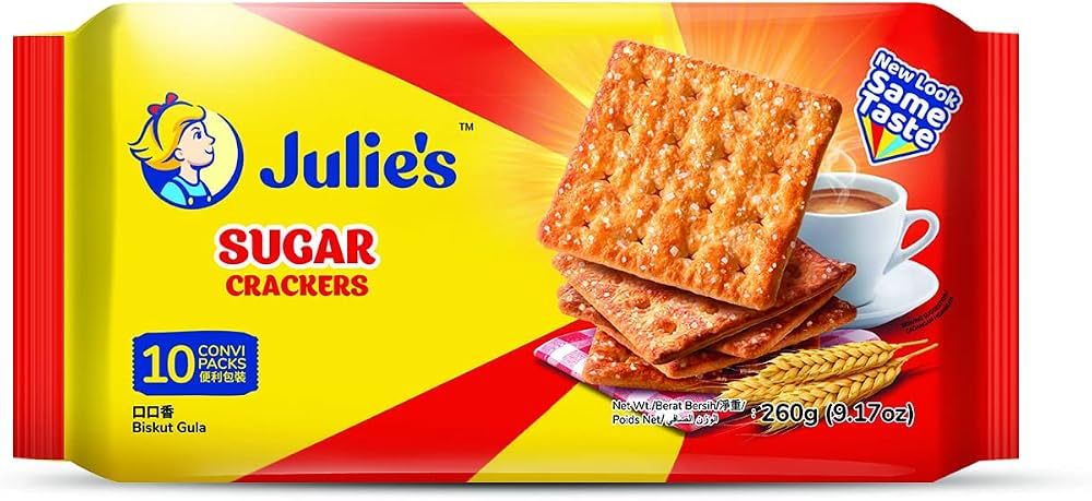 Julie's Sugar Cracker 260g (26gx10pkts)