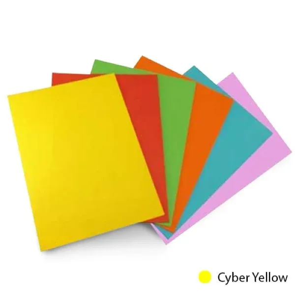 LS A4 Coloured Paper Lemon 120gsm