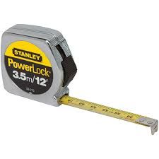 STANLEY MEASURING TAPE METAL CASE 3.5/12'
