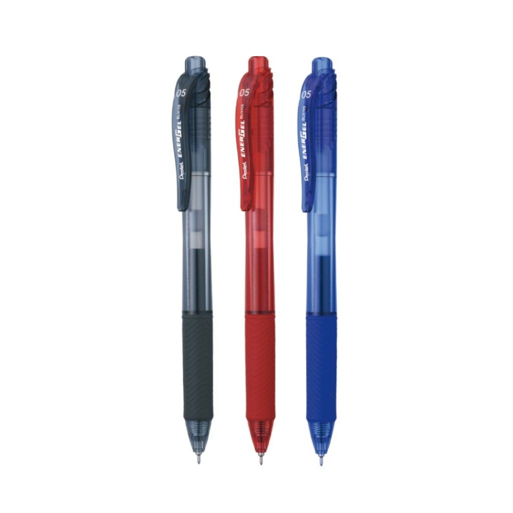 Pentel Energel-X 0.7mm ( Red / Black / Blue)