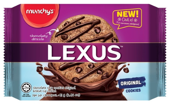Lexus Cookies Original 81 g x 24
