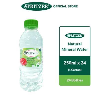 Spritzer Natural Mineral Water 250ml X 24btl