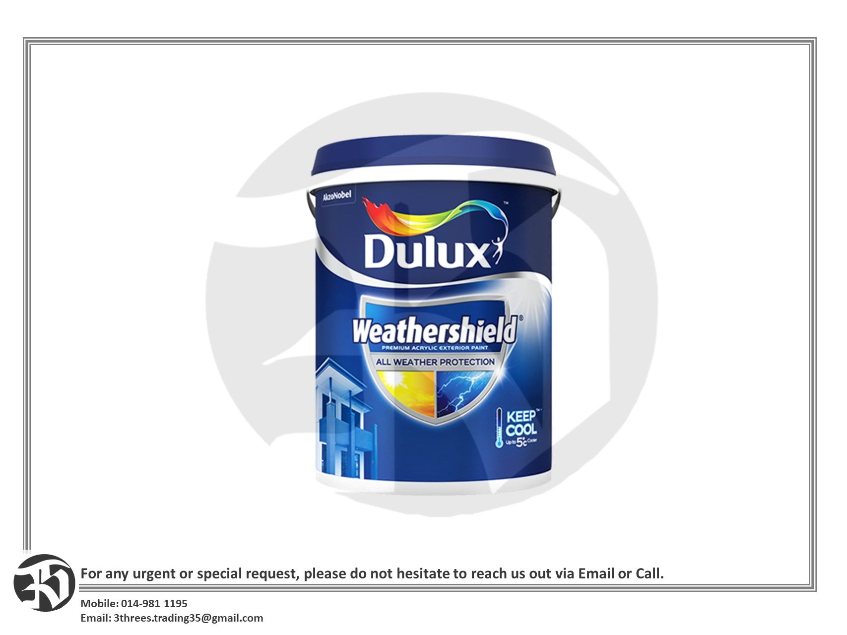 Weathershield White Paint 5L