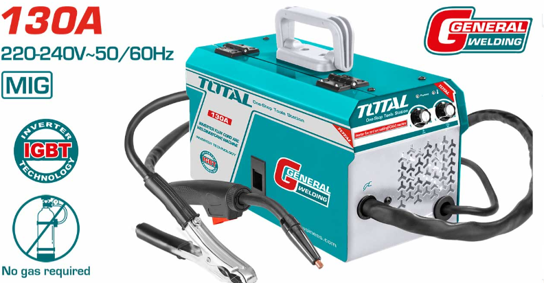 Total Inverter flux cord arc welding(FCAW) machine 30-130A - TFC13012