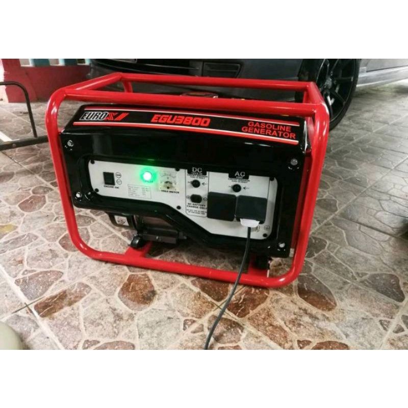EUROX EGU3800 7HP 212CC 4-Stroke Gasoline Generator 3000W 3600RPM