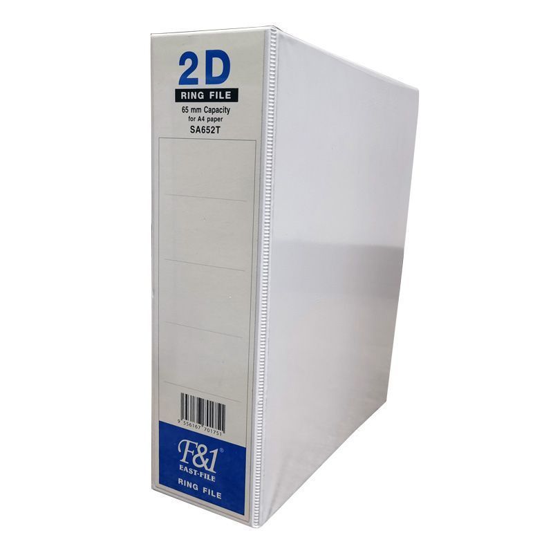 Pvc File 2D Ring 65mm White
