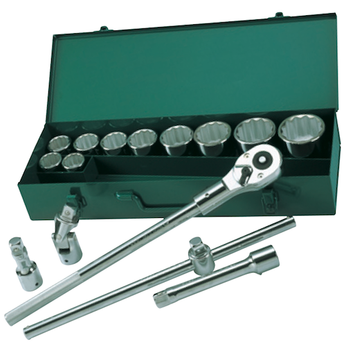 Sata 15PC 3/4”DR SOCKET SET(SAE)