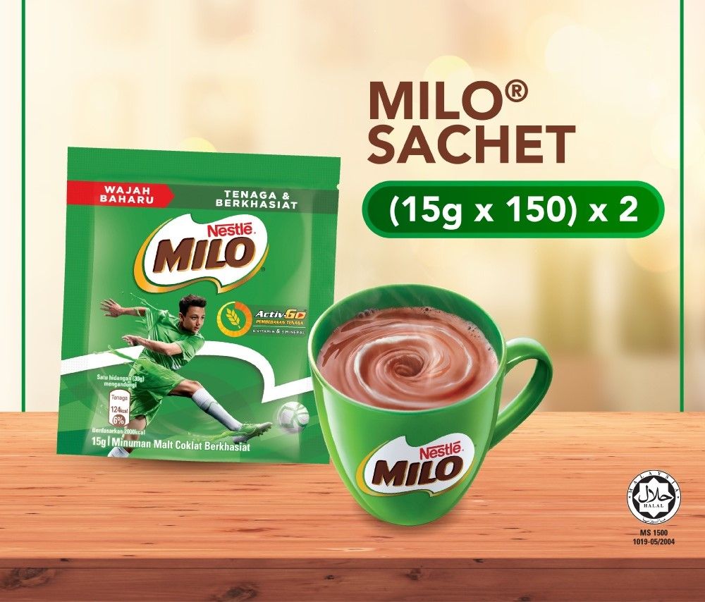 MILO Activ-Go Sachets - 15g (Carton)
