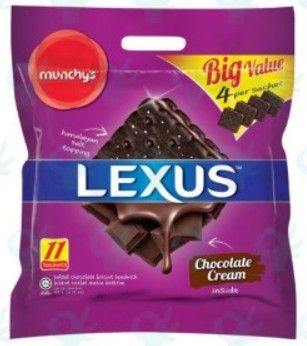MUNCHY'S LEXUS BISCUITS CHOCOLATE CREAM