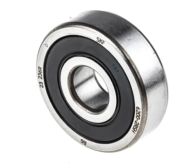 SKF 6200-2RSH Single Row Deep Groove Ball Bearing- Both Sides Sealed 10mm I.D, 30mm O.D