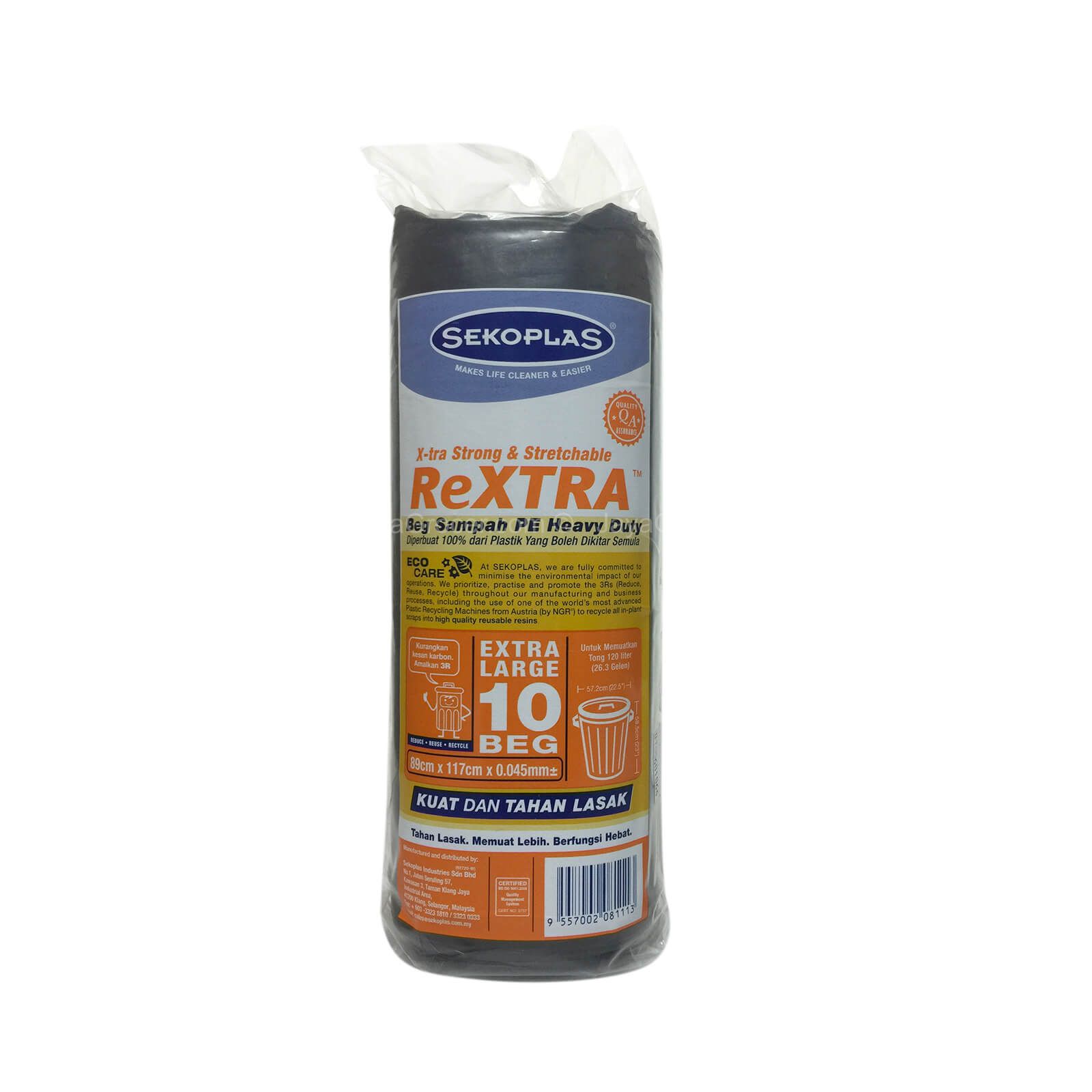 sekoplas Bag Sampah Sekoplas Garbage Bag 89cm x 117cm x 0.045mm Size XL