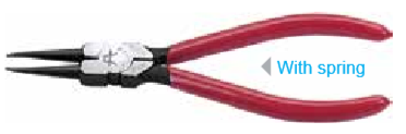 Temo 7"/180mm, 12-65mm Internal Circlip Pliers - Straight Nose