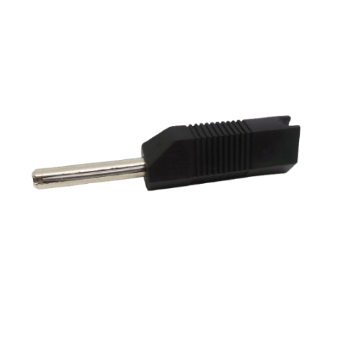 Deltron Banana Plug 16A, Screw, Black 553-0100