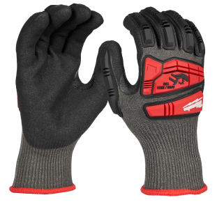 Milwaukee Impact Cut Level 5 Nitrile Dipped Gloves (Size: XXL) 48-73-8154