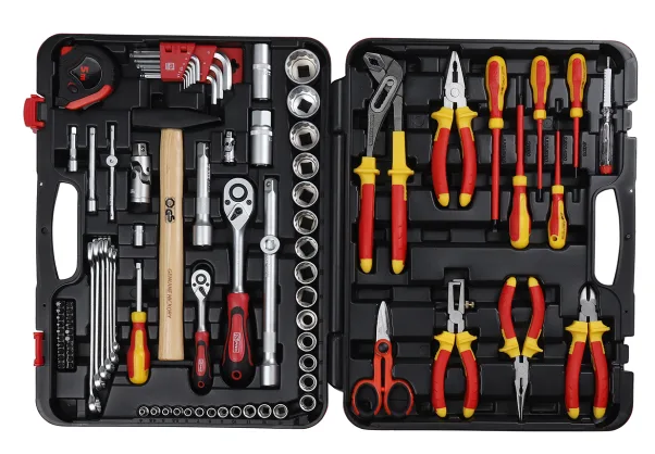 RS PRO 88 Piece Electricians Tool Kit with Case