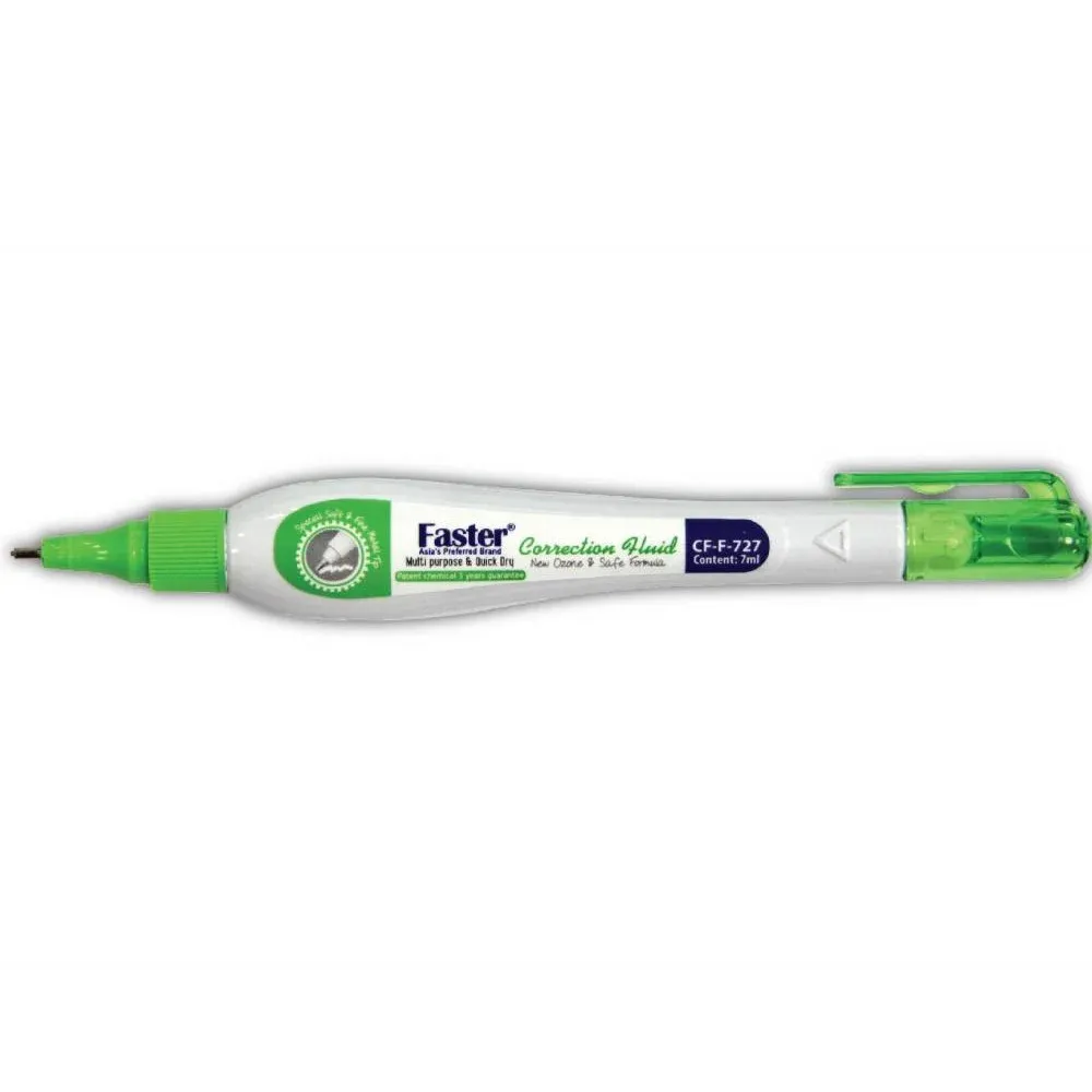 Faster Liquid Paper Correction Pen 7ml ( * Fast Delivery Local Supplier )