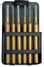Temo 6Pc Pin Punch Set