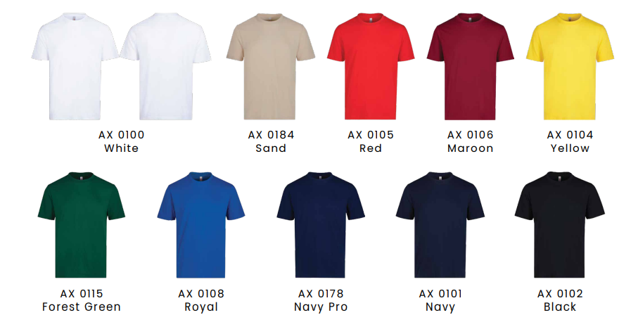 AX01 RN Tee (S/S, Cotton)