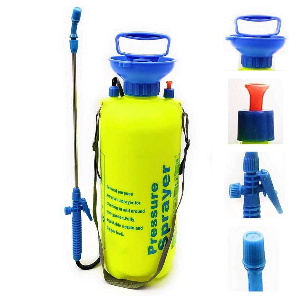Portable Pressurized Water Sprinkler can for Gardening & sanitizer