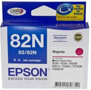 Genuine Malaysia Epson Warranty - EPSON 82N MAGENTA INK C13T112390