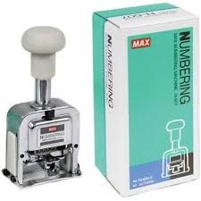 MAX NUMBERING MACHINE 607