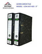 Lion Lever Arch File 3'' AFF 403