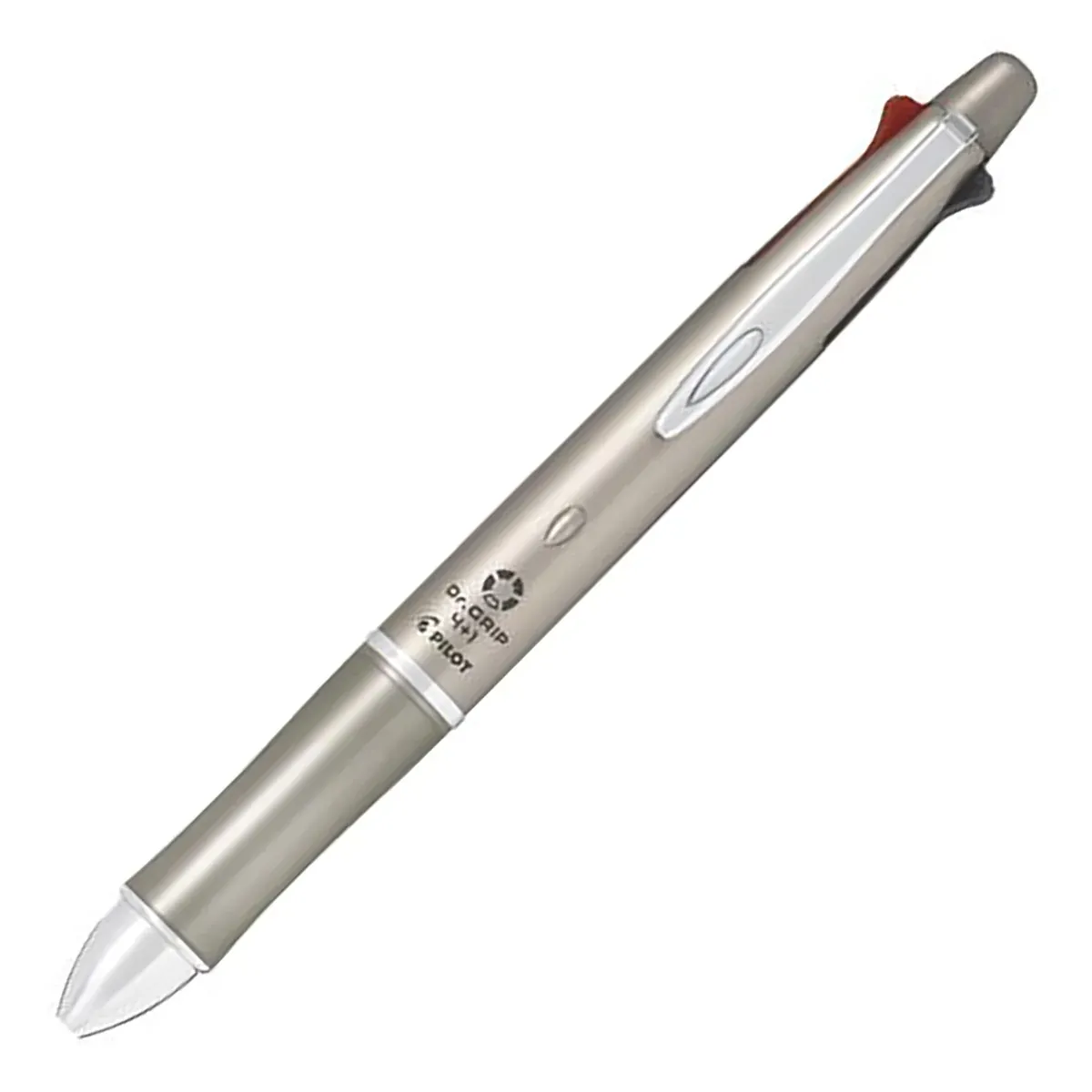 Pilot Dr Grip 4+1 0.7mm Silver Barrel