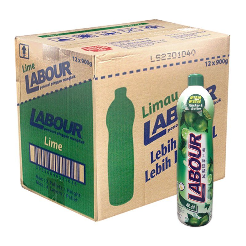 LABOUR PENCUCI PINGGAN LIMAU LIME DISHWASHING 900G [LOOSE]/ 12*900G [CARTON]