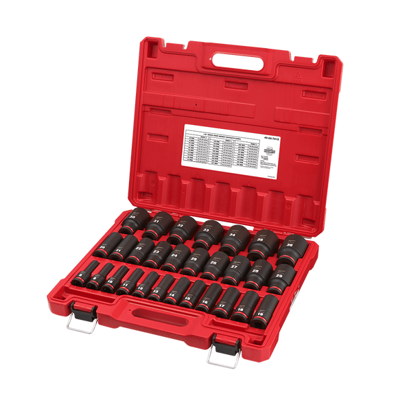 1/2" Drive Impact socket set