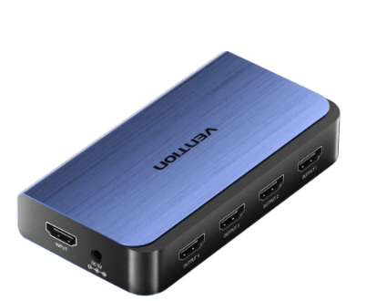 N2 hose coupling size: 3/4" male  Item: VENTION HDMI SPLITTER 4K 60 Hz (1 in 4 out) with USB - DC Cable