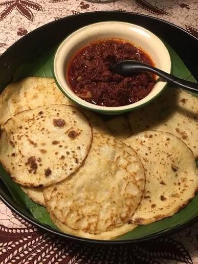 Oat Banana Lempeng + Boiled Egg + Sambal