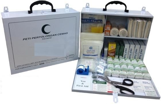 DOSH FIRST AID KIT 5 MEDICATION CONTENTS